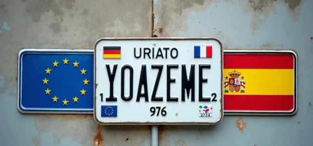Différences entre plaques d’immatriculation étrangères : comment reconnaître chaque pays en Europe ?